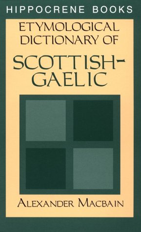 Etymological Dictionary of Scottish-Gaelic used book depot