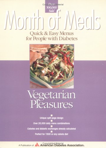 Month of Meals: Vegetarian Pleasures used book depot