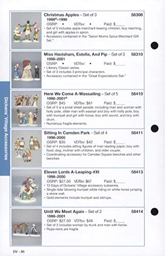 Village D-Tails: Serving Department 56 Village Enthusiasts: A Reference Source and Secondary Market Guide