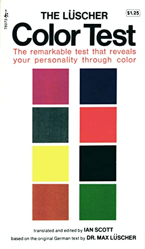 The Lscher Color Test [Paperback] Max Lscher and Ian Scott