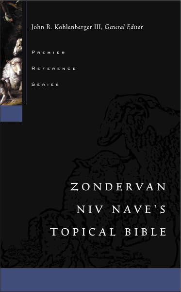 Zondervan NIV Nave's Topical Bible used book depot