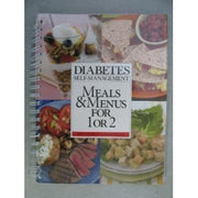Diabetes Self-Management: Meals & Menus for 1 or 2 used book depot