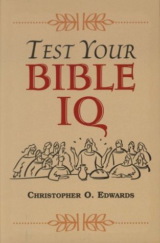 Test Your Bible IQ used book depot