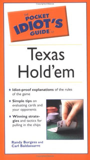 The Pocket Idiot's Guide to Texas Hold'em used book depot