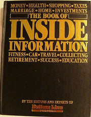 The Book of Inside Information used book depot
