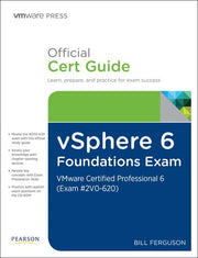 vSphere 6 Foundations Exam Official Cert Guide (Exam #2V0-620): VMware Certified Professional 6 (VMware Press) used book depot