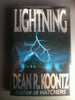 Lightning by Koontz, Dean Published by Putnam Adult 1st first edition 1988 Hardcover [Hardcover] Dean Koontz