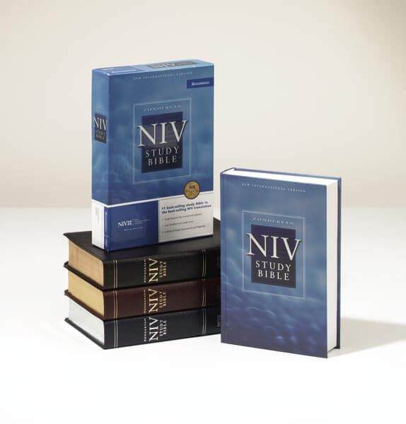 Zondervan NIV Study Bible used book depot