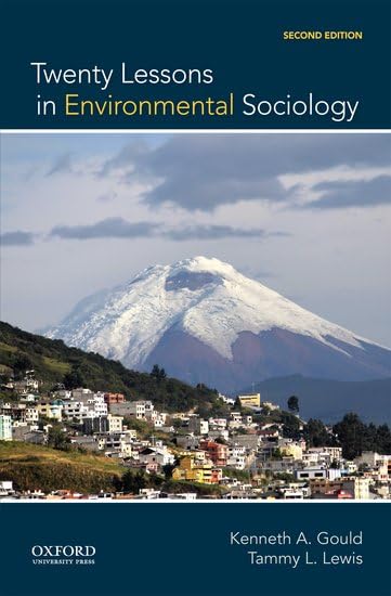 Twenty Lessons in Environmental Sociology used book depot