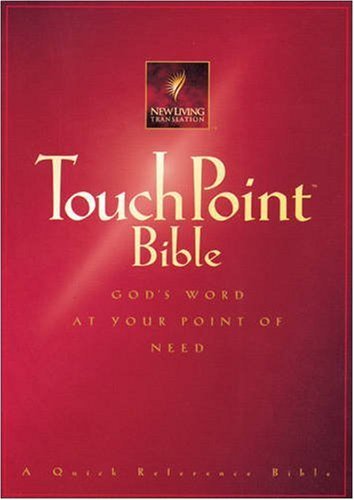 TouchPoint Bible NLT (Softcover, Red) (New Living Translation) used book depot