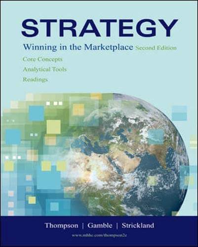 Strategy: Core Concepts, Analytical Tools, Readings with Online Learning Center with Premium Content Card used book depot