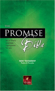 The Promise Bible New Testament with Psalms & Proverbs: NLT1: All of God's promises highlighted for you used book depot