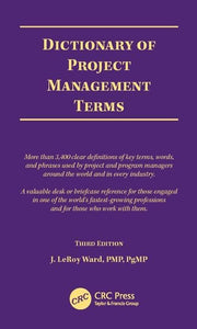 Dictionary of Project Management Terms, Third Edition used book depot