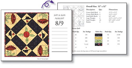 Quilting Block & Pattern-a-Day: 2009 Day-to-Day Calendar