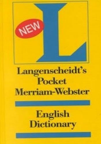 Langenscheidt's Pocket Dictionary Merriam-Webster English (Langenscheidt Pocket Dictionaries) used book depot