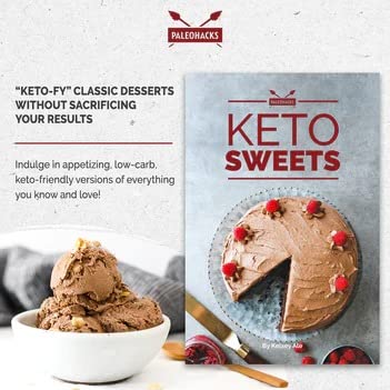 Keto Sweets Cookbook: 80 Quick & Sweet Recipes for Keto-Diet Baking, Keto Cookies, Keto Ice Cream - Satisfy Your Sweet Tooth with Low-Carb Desserts, Keto Brownies, Keto Cheesecake Pies & More used book depot