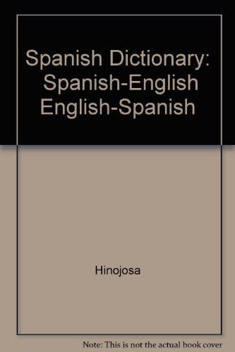 Spanish Dictionary: Spanish-English, English-Spanish used book depot