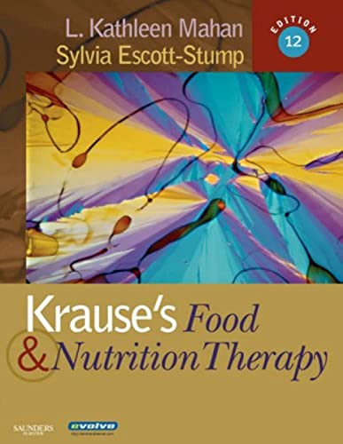 Krauses Food  Nutrition Therapy Mahan MS  RD  CDE, L Kathleen and EscottStump MA  RD  LDN, Sylvia