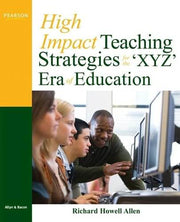 High-Impact Teaching Strategies for the 'XYZ' Era of Education used book depot