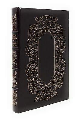 Carl van Doren  EASTON PRESS The Autobiography of Benjamin Franklin 1976 [Leather Bound] FRANKLIN, Benjamin