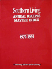 Southern Living: Annual Recipes Master Index 1979-1991 used book depot