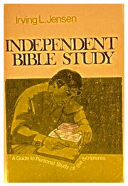 Independent Bible Study: Using the Analytical Chart and the Inductive Method used book depot