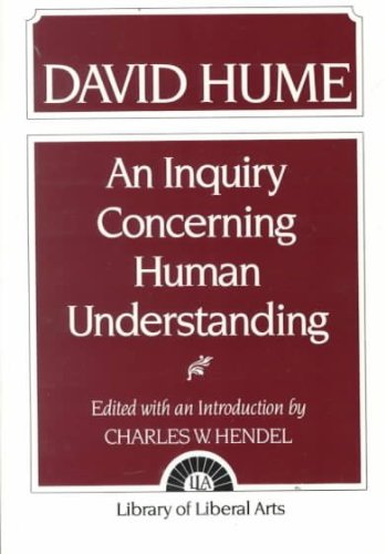 Inquiry Concerning Human Understanding an Abstract Inquiry Concerning Human Understanding an Abstra