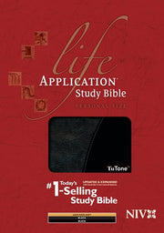 Life Application Study Bible NIV, Personal Size TuTone