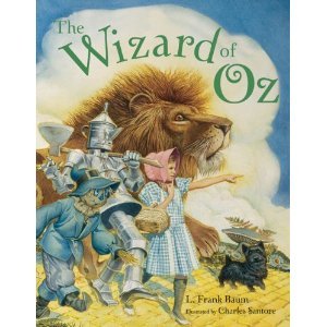 The Wizard of OZ [Hardcover] Baum, Frank L and Charles Santore