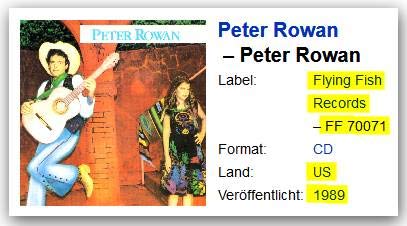 Peter Rowan used book depot