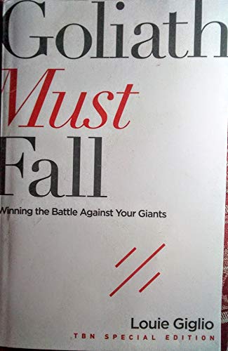Goliath Must Fall - Winning the Battle Against You used book depot