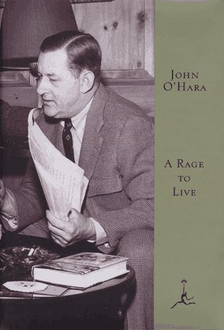A Rage to Live (Modern Library) used book depot