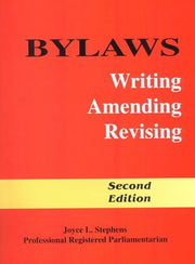 Bylaws: Writing Amending Revising used book depot