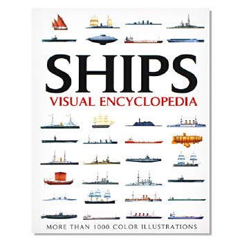 现货 Visual Encyclopedia of Ships 战舰船舶视觉百科全书 航海爱好者必备图书 图解舰船大百科 英文原版 used book depot