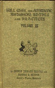 Bull Cook and Authentic Historical Recipes and Practices Vol. II (Vol II) used book depot