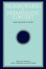 Transforming the Hermeneutic Context Suny Series, Intersections : Philosophy and Critical Theory [Paperback] Ormiston, Gayle L