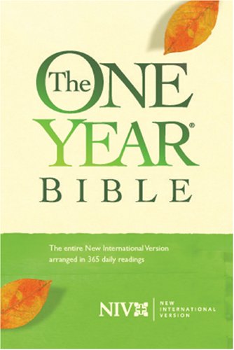 The One Year Bible : Arranged in 365 Daily Readings- NIV used book depot