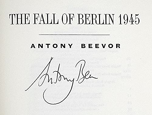The Fall of Berlin 1945 used book depot