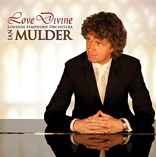 Love Divine: inspirational CD by pianist Mulder & London Symphony Orchestra (As the deer, Abide with me, It is well, Amazing Grace, Sanctus, and others). used book depot