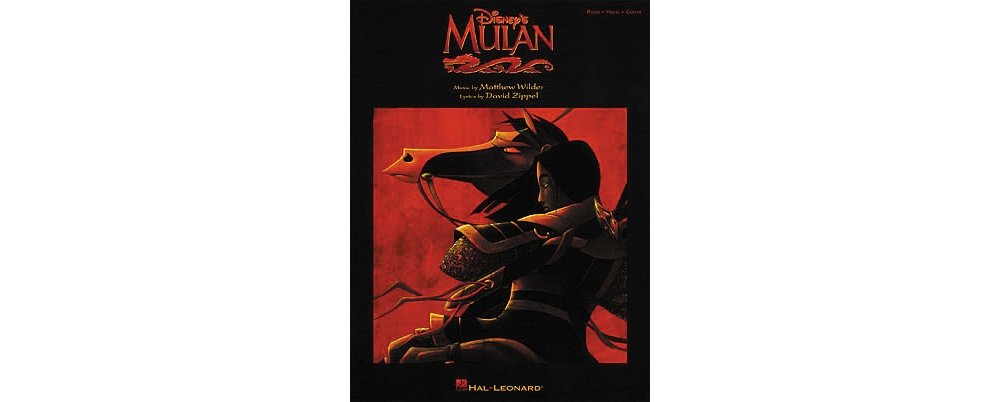 Mulan Piano, Vocal and Guitar Chords used book depot