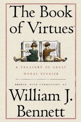 The Book of Virtues: A Treasury of Great Moral Stories used book depot