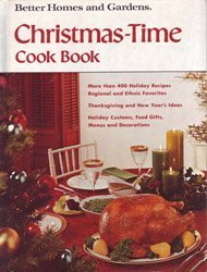 Better Homes and Gardens Christmas-Time Cook Book used book depot