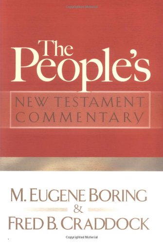 The People's New Testament Commentary used book depot