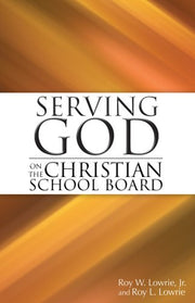 Serving God on the Christian School Board used book depot