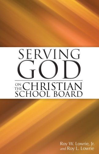 Serving God on the Christian School Board used book depot
