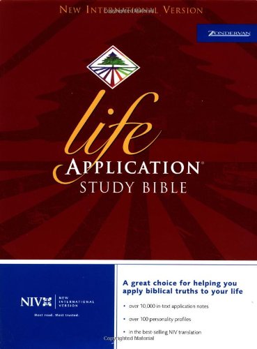 NIV Life Application Study Bible used book depot