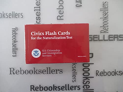 Civics Flash Cards for the Naturalization Test December 2009 [Cards] U S Citizenship  Immigration Services