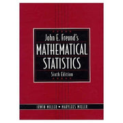 John E. Freund's Mathematical Statistics (6th Edition) used book depot