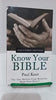 Know Your Bible VALUE BOOKS Kent, Paul