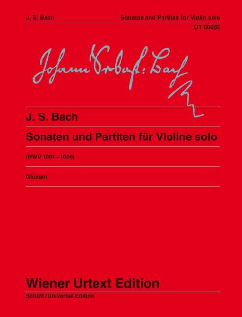 Bach: 6 Sonatas and Partitas for Solo Violin, BWV 1001-1006 used book depot